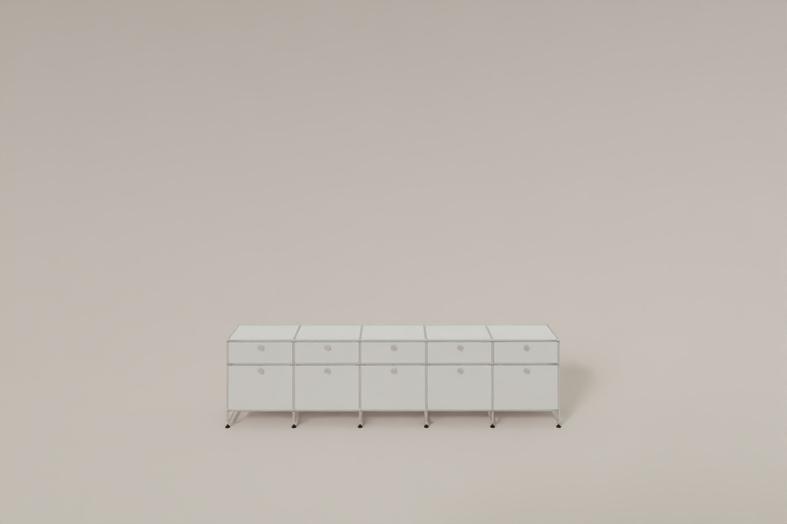 USM Haller Sideboard, 10 Klapptüren, Beige Produktbild