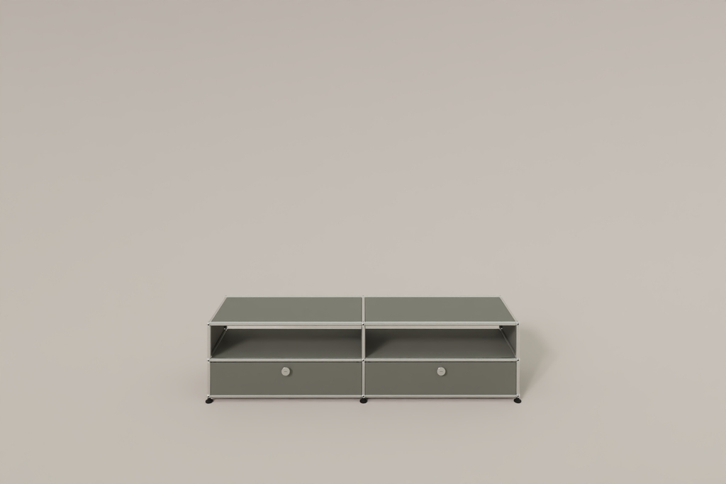 USM Haller TV-Lowboard, von Paul Schärer & Fritz Haller Produktbild