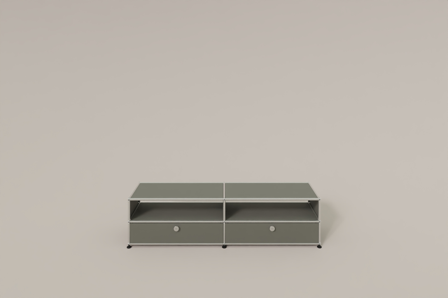 USM Haller TV-Lowboard, von Paul Schärer & Fritz Haller Produktbild