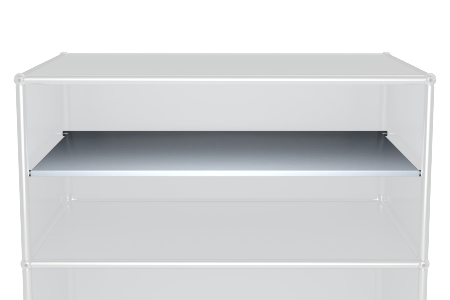 USM Haller Zwischentablar Größe wählbar, wahlweise Metall oder Glas Produktbild