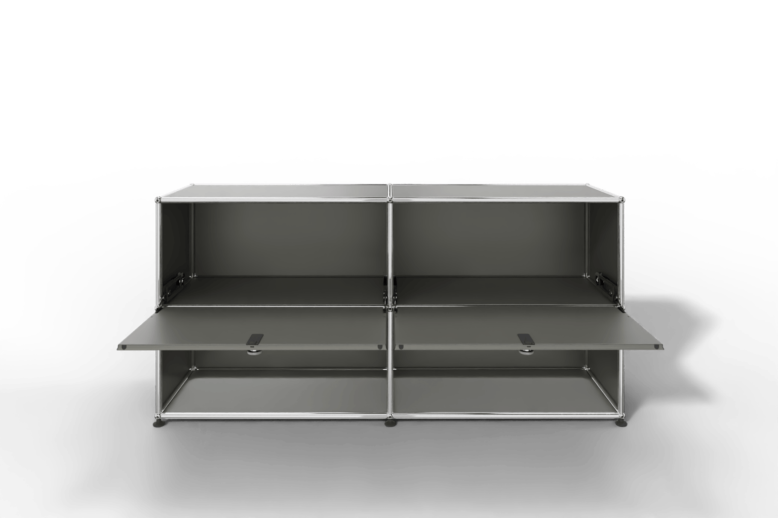 USM Haller Sideboard 4 Elemente mit 2 Klapptüren oben Produktbild