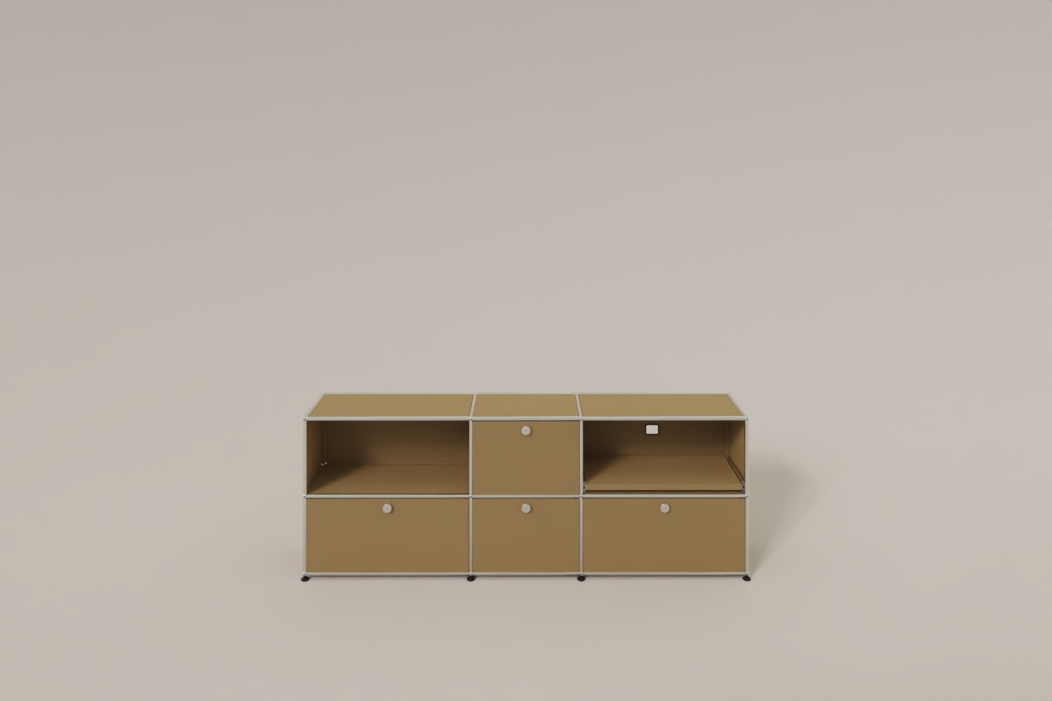 USM Haller Sideboard, 4 Klapptüren, 1 Ausziehtablar Produktbild