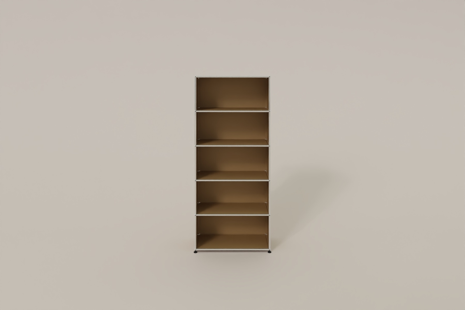 USM Haller Regal hoch mit Rückwand Produktbild