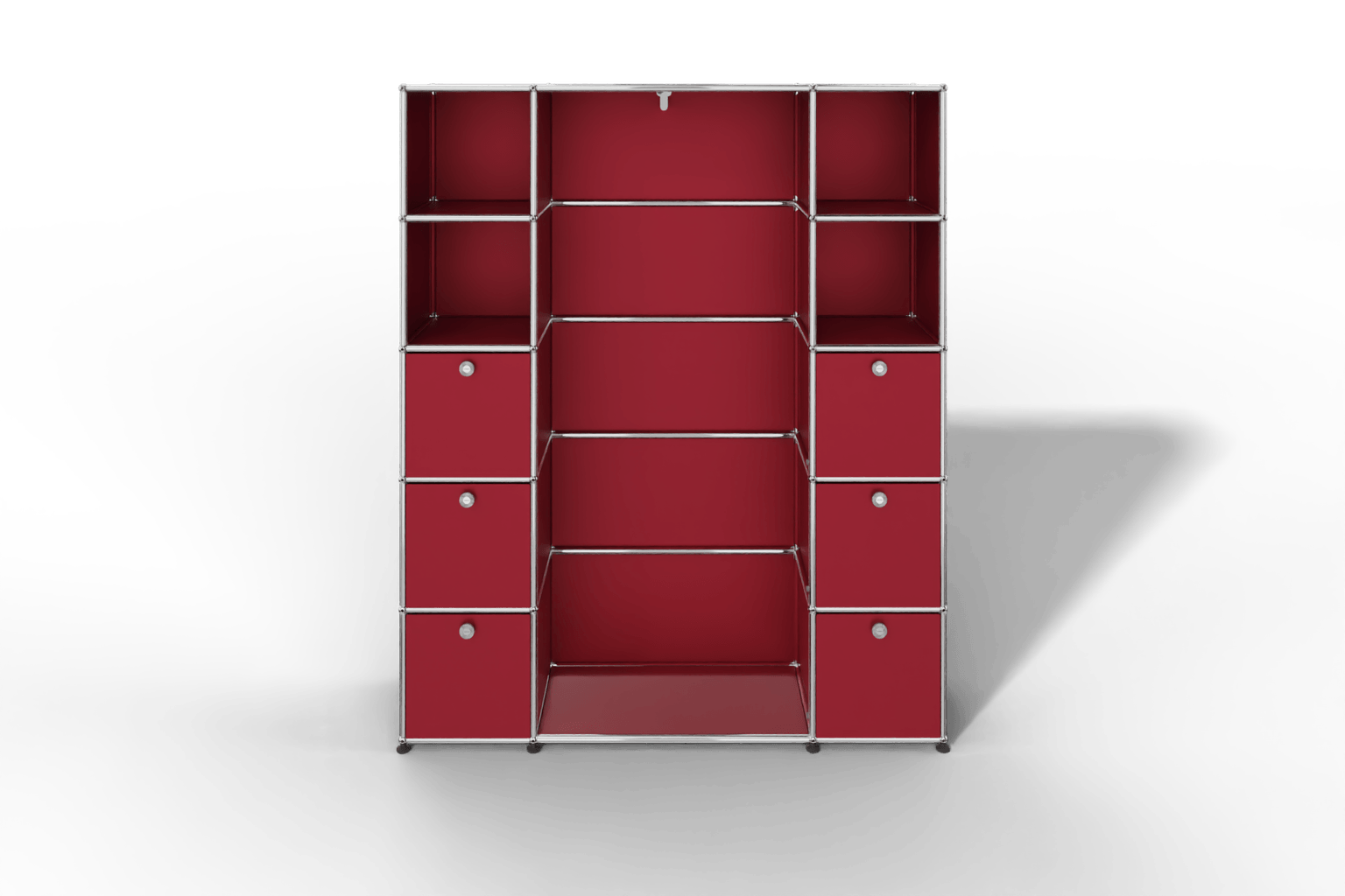 USM Haller Garderobe, 1450 mm breit, mit Klapptüren Produktbild