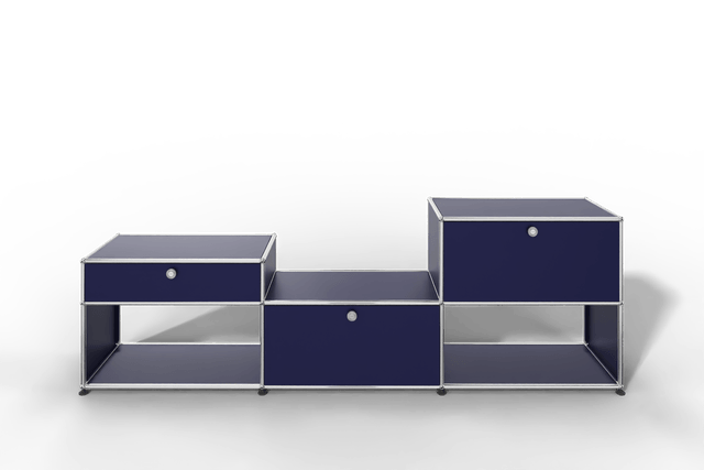 USM Haller Sideboard, 2 Klapptüren und 1 Schubkasten