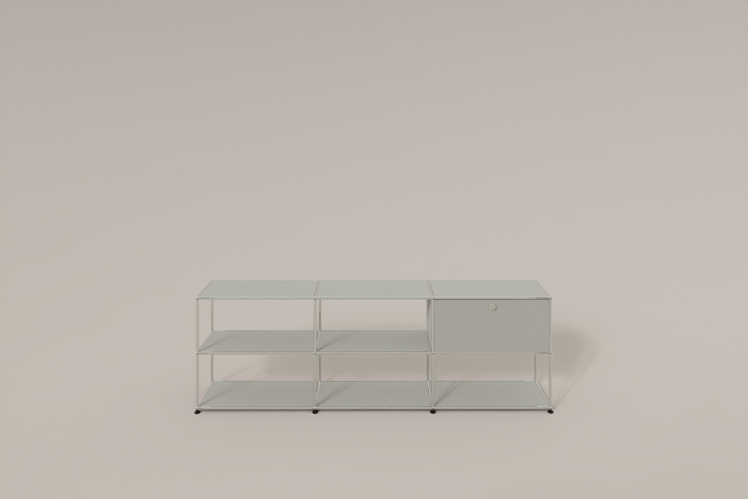 USM Haller Sideboard offen mit einer Klapptüre Produktbild
