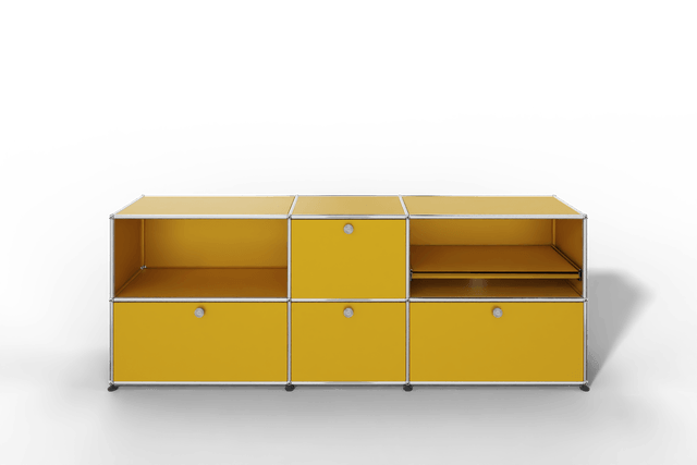 USM Haller Sideboard, 4 Klapptüren, 1 Ausziehtablar