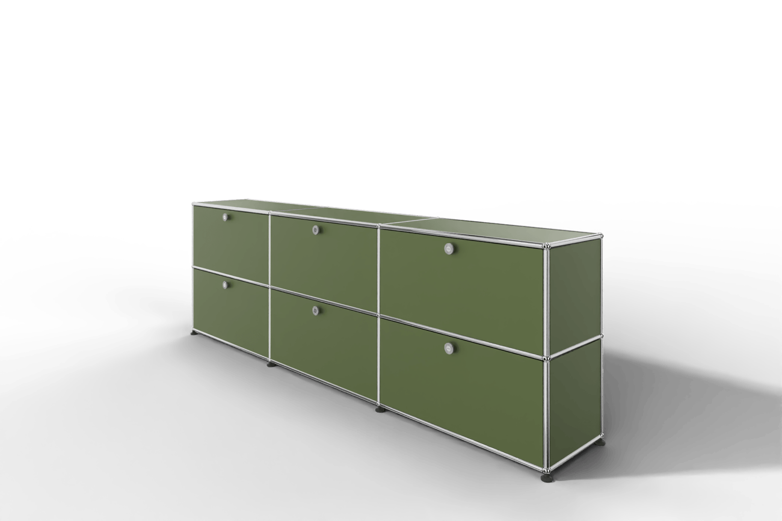 USM Haller Sideboard, mit 6 Klapptüren, von Paul Schärer & Fritz Haller Produktbild