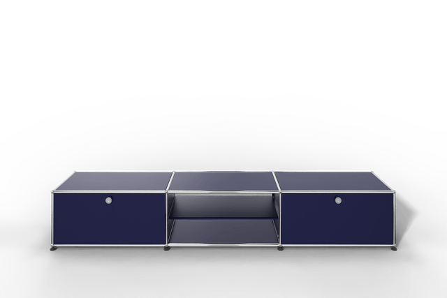 USM Haller TV-Lowboard mit offenem Mittelteil