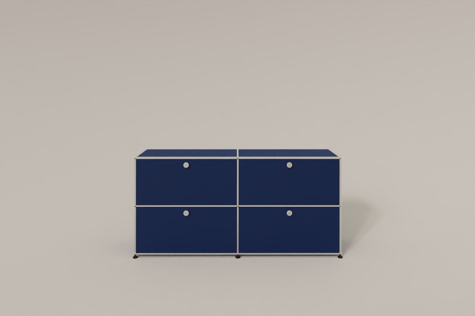 Farbe wählbar - USM Haller Sideboard, mit 4 Klapptüren Produktbild