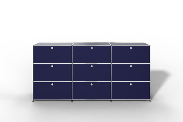USM Haller Highboard mit 9 Klapptüren