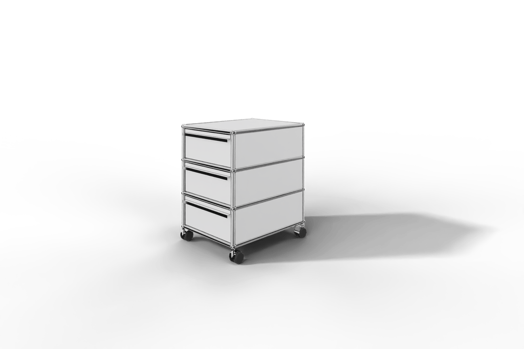 USM Haller Rollcontainer mit 3 Schüben, in 14 Farben konfigurierbar Produktbild