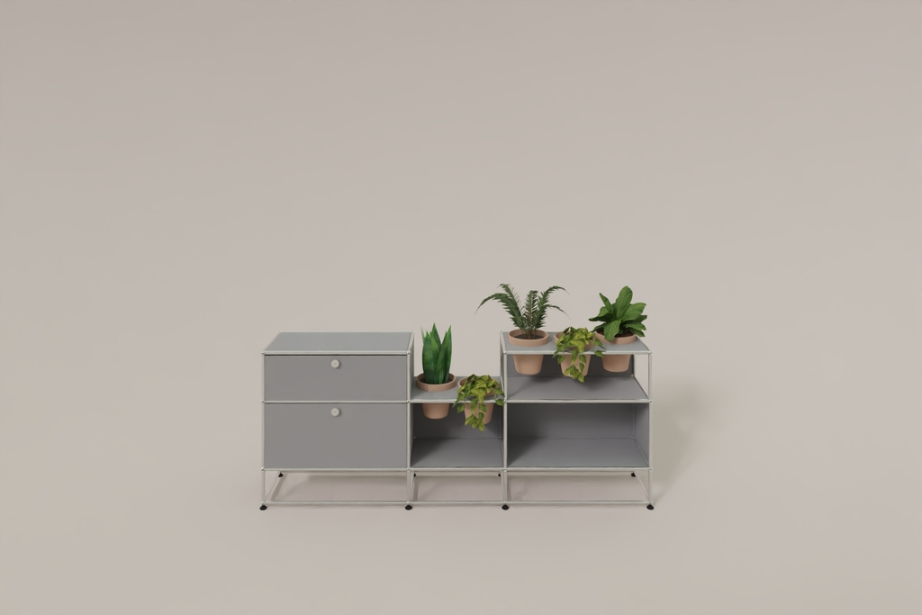 USM Haller Sideboard mit Pflanzeneinlage Produktbild