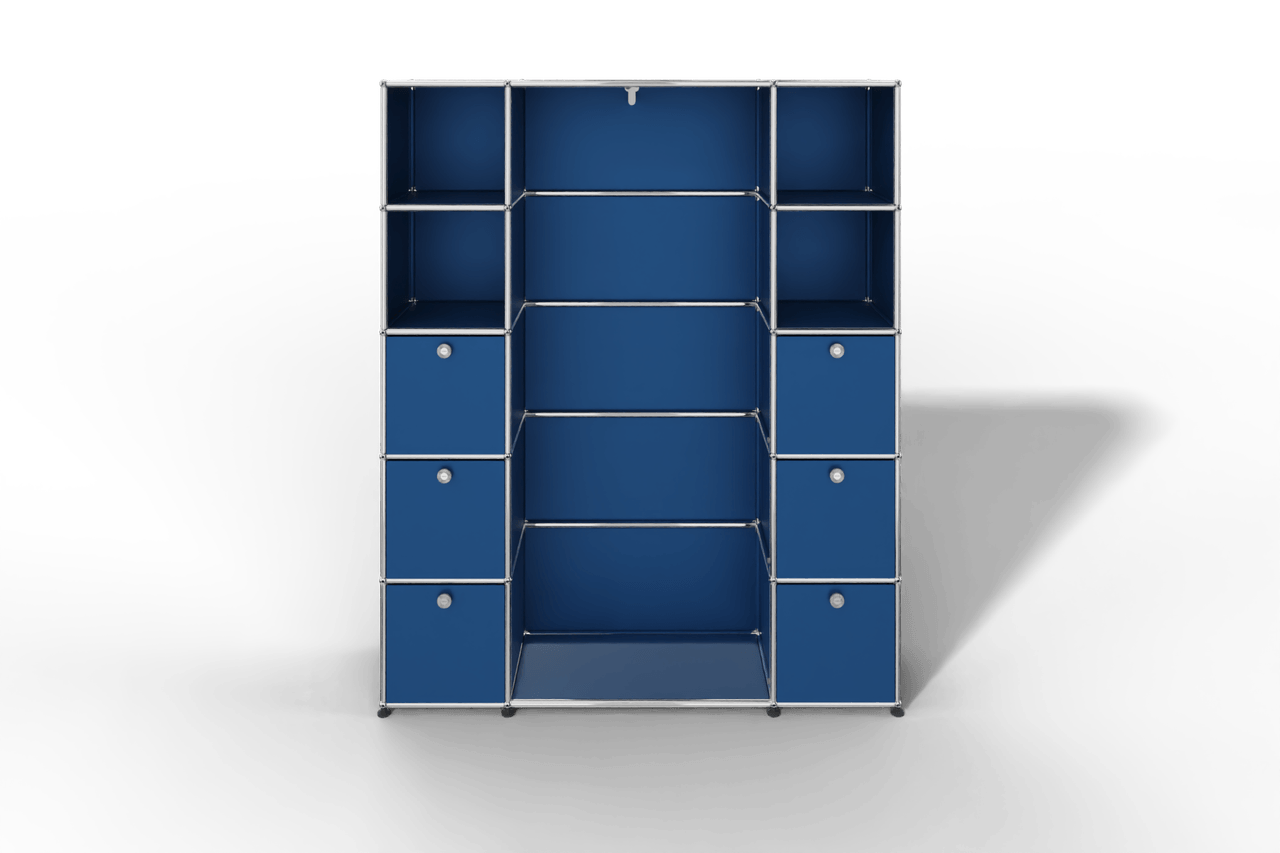 USM Haller Garderobe, 1450 mm breit, mit Klapptüren Produktbild