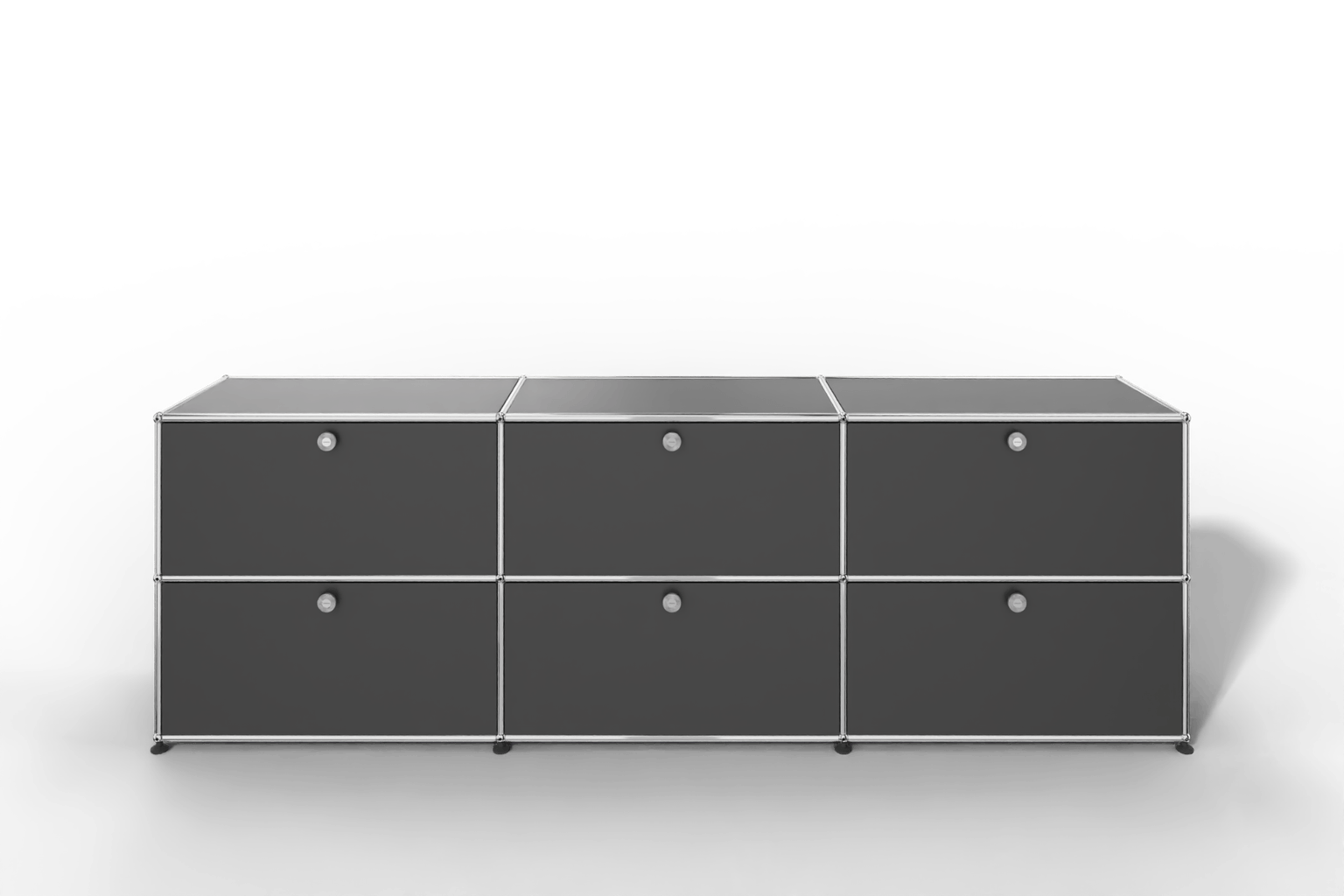 USM Haller Sideboard, mit 6 Klapptüren, von Paul Schärer & Fritz Haller Produktbild