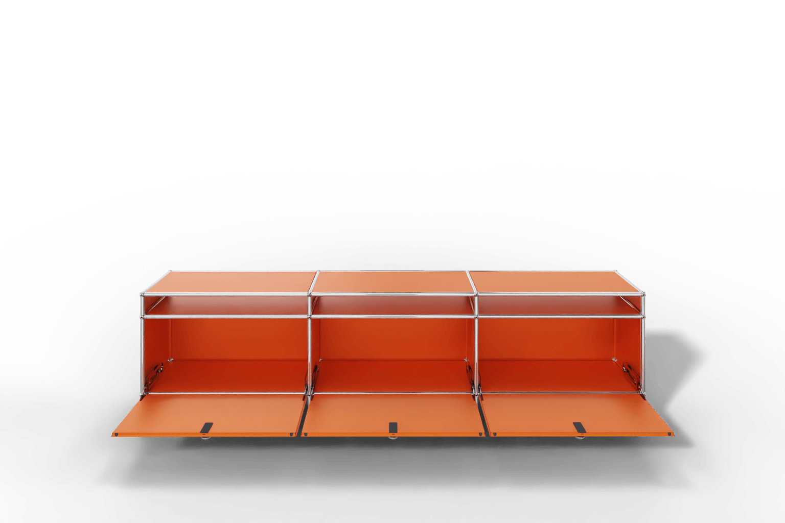 USM Haller TV-Lowboard, von Paul Schärer & Fritz Haller Produktbild