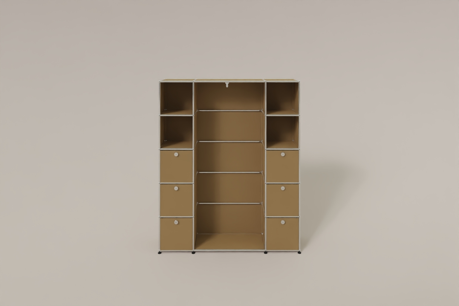 USM Haller Garderobe, 1450 mm breit, mit Klapptüren Produktbild