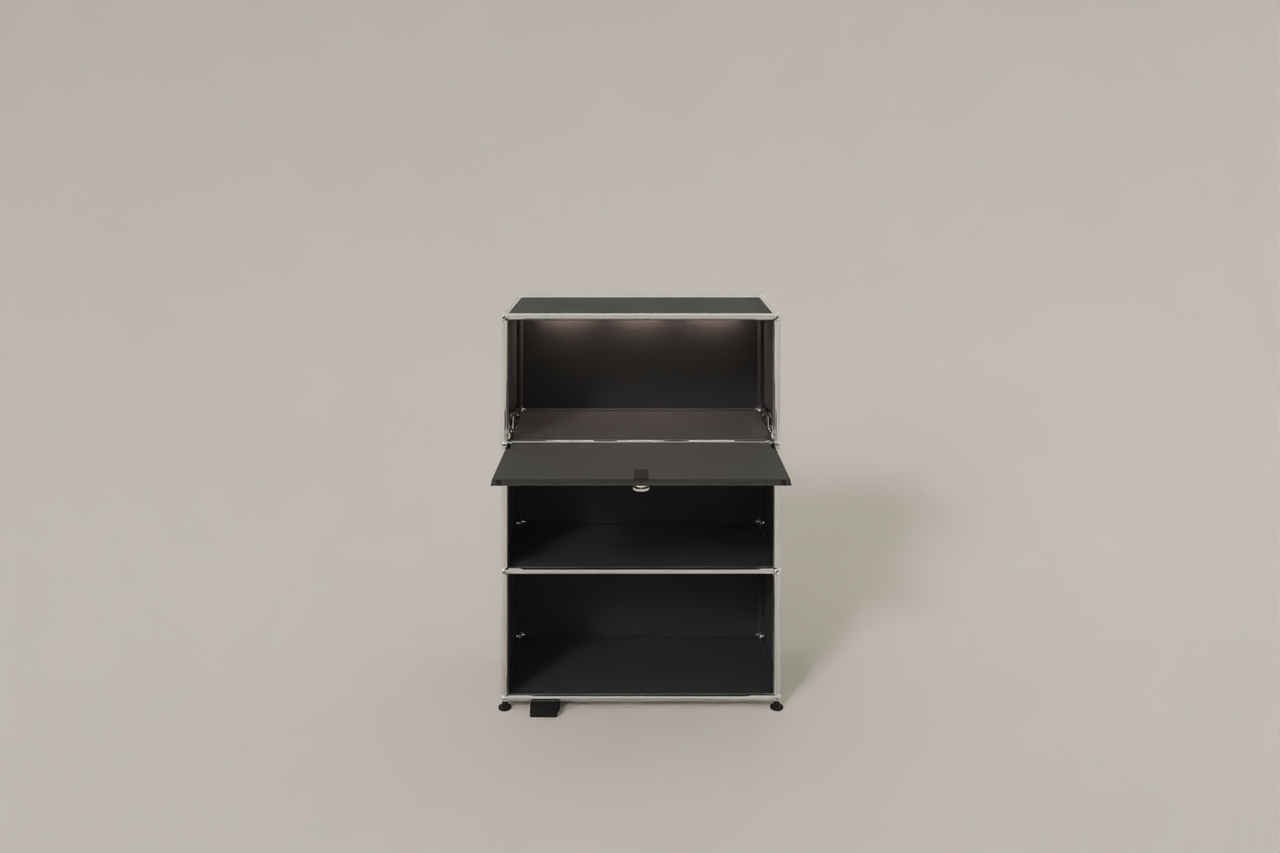 USM Haller E Regal / Highboard mit Licht Produktbild