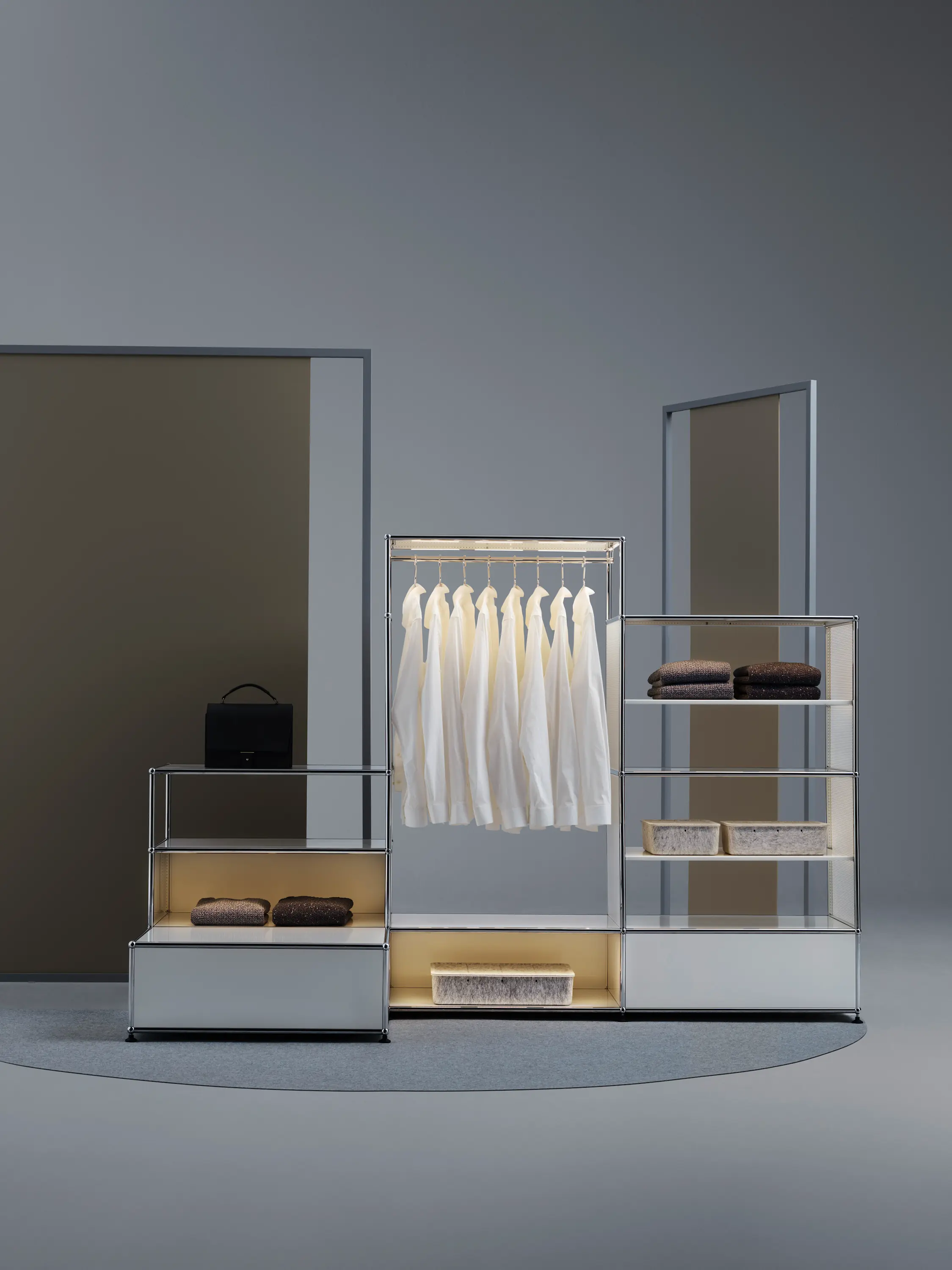 Elegante Schrankbeleuchtung