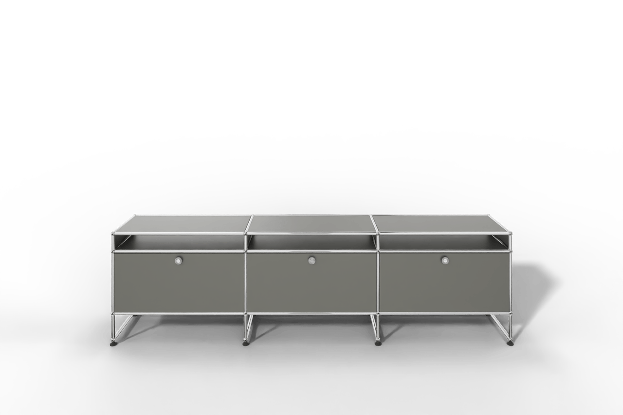 USM Haller TV-Lowboard, von Paul Schärer & Fritz Haller Produktbild