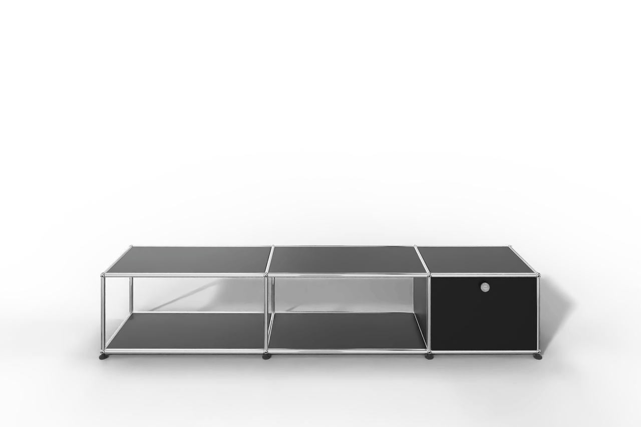 USM Haller Lowboard, mit 1 Klapptüre, von Paul Schärer & Fritz Haller Produktbild