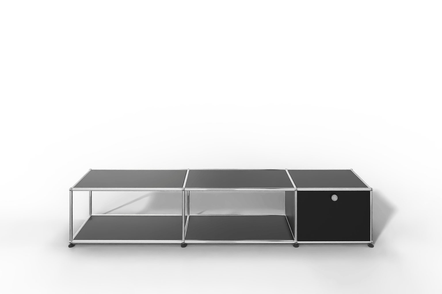 USM Haller Lowboard, mit 1 Klapptüre, von Paul Schärer & Fritz Haller Produktbild