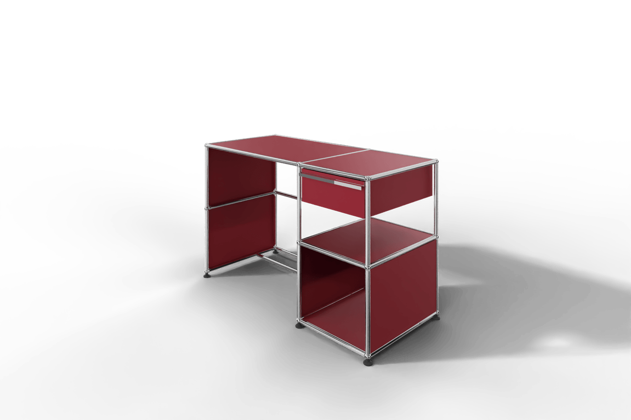 USM Haller Arbeitsplatz mit Schublade Produktbild