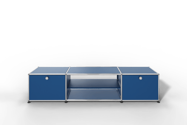 USM Haller TV-Lowboard mit Mittelteil und Zwischentablar