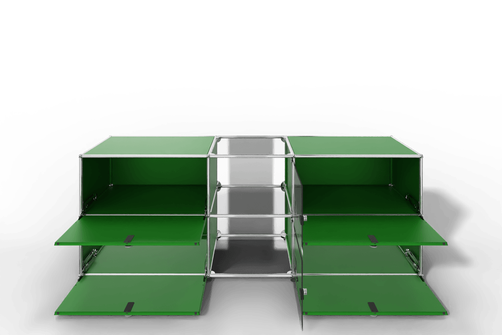 USM Haller Sideboard mit Vitrinen-Element Produktbild