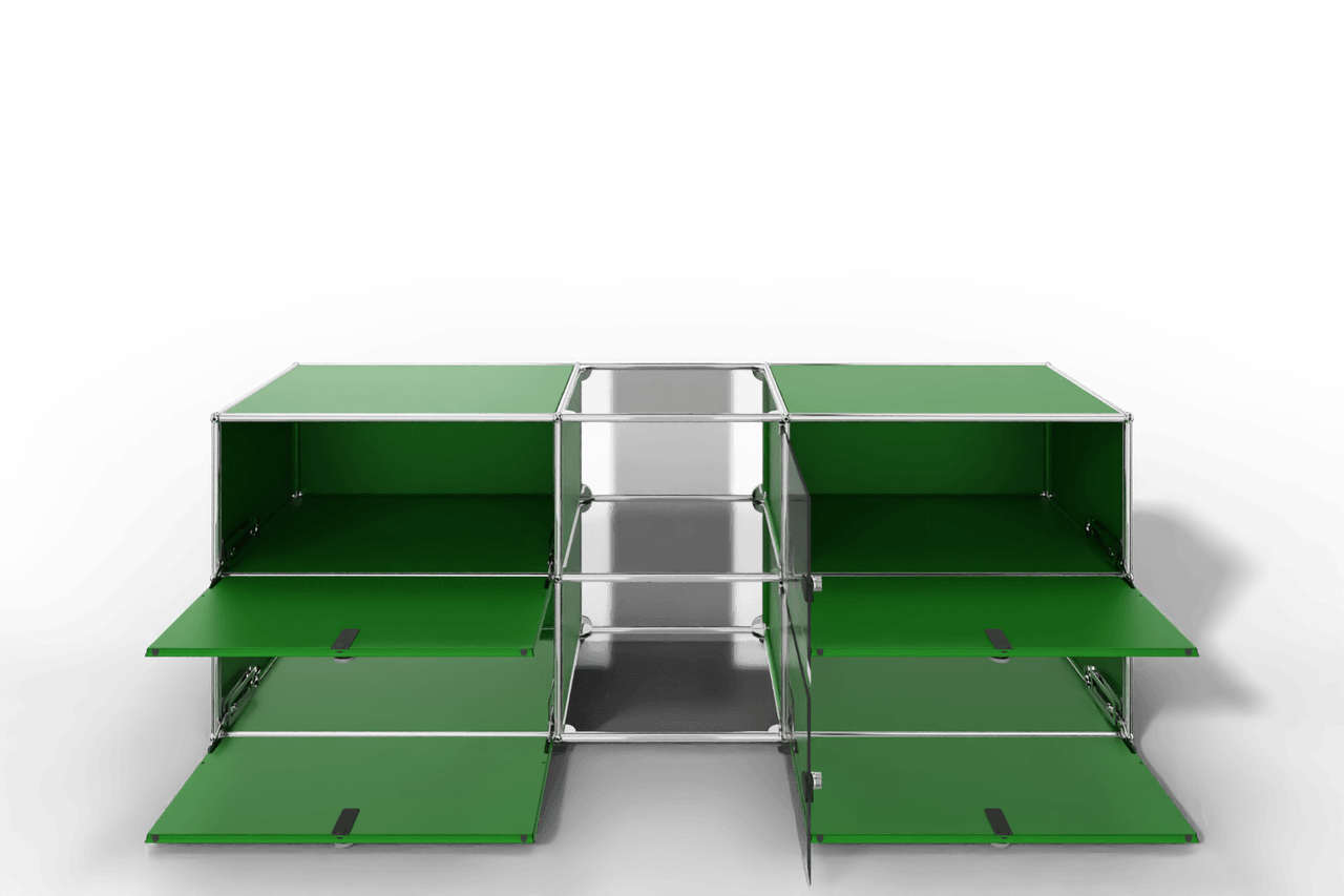 USM Haller Sideboard mit Vitrinen-Element Produktbild