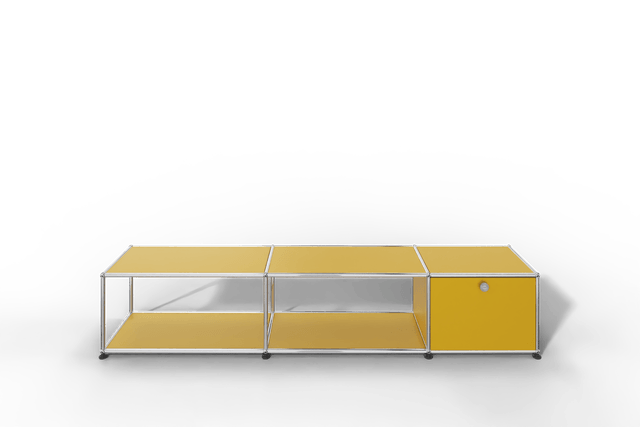 USM Haller Lowboard, mit 1 Klapptüre, von Paul Schärer & Fritz Haller