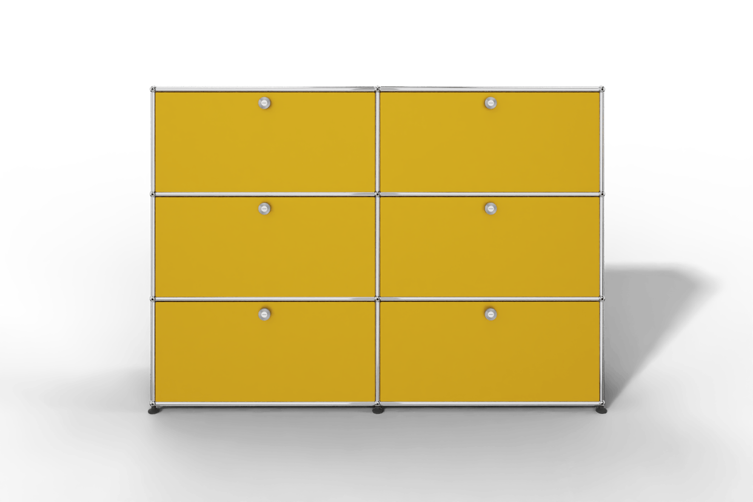 USM Haller Highboard, mit 6 Klapptüren, von Paul Schärer & Fritz Haller Produktbild