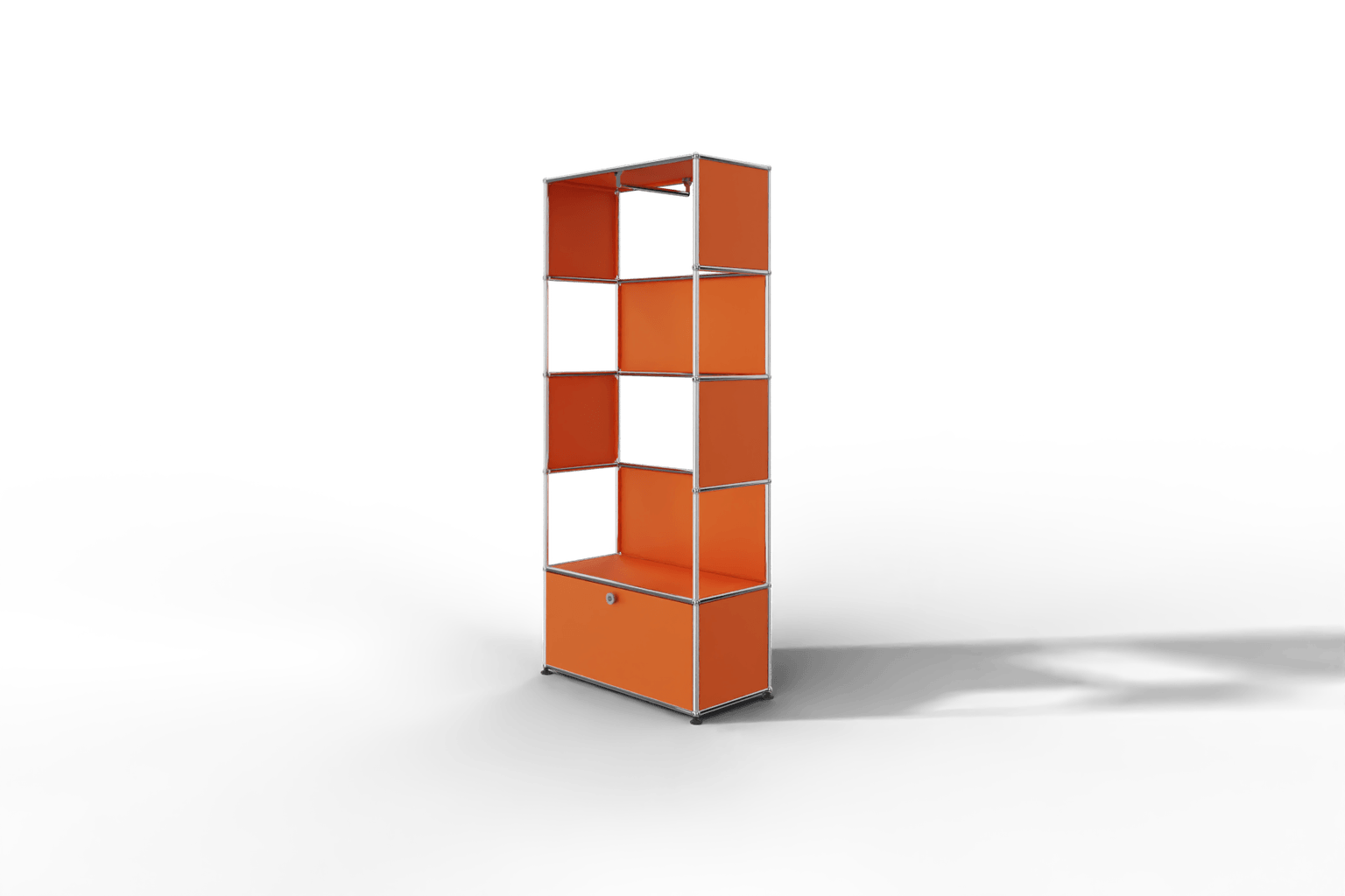 USM Haller Garderobe, 750 mm breit, mit Klapptüre Produktbild