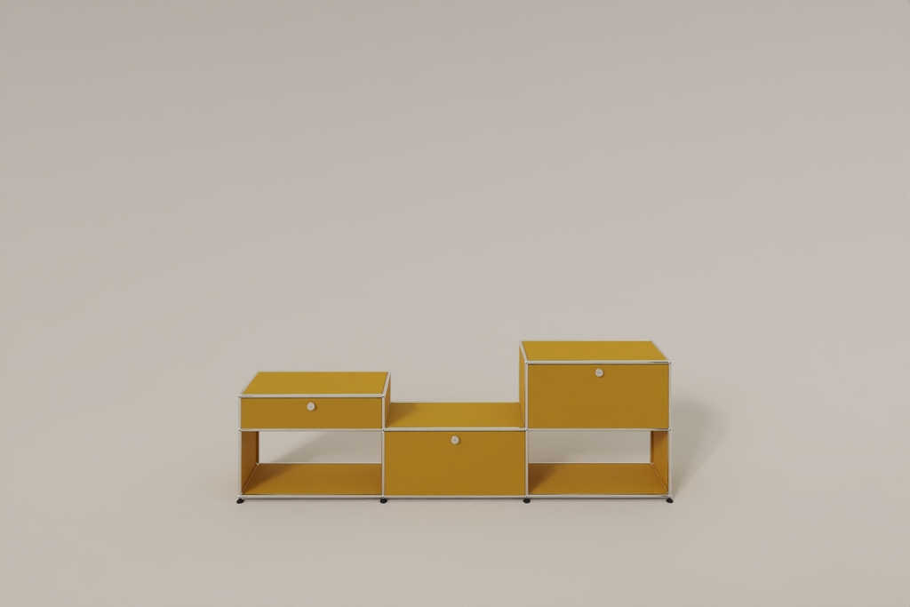 USM Haller Sideboard, 2 Klapptüren und 1 Schubkasten Produktbild