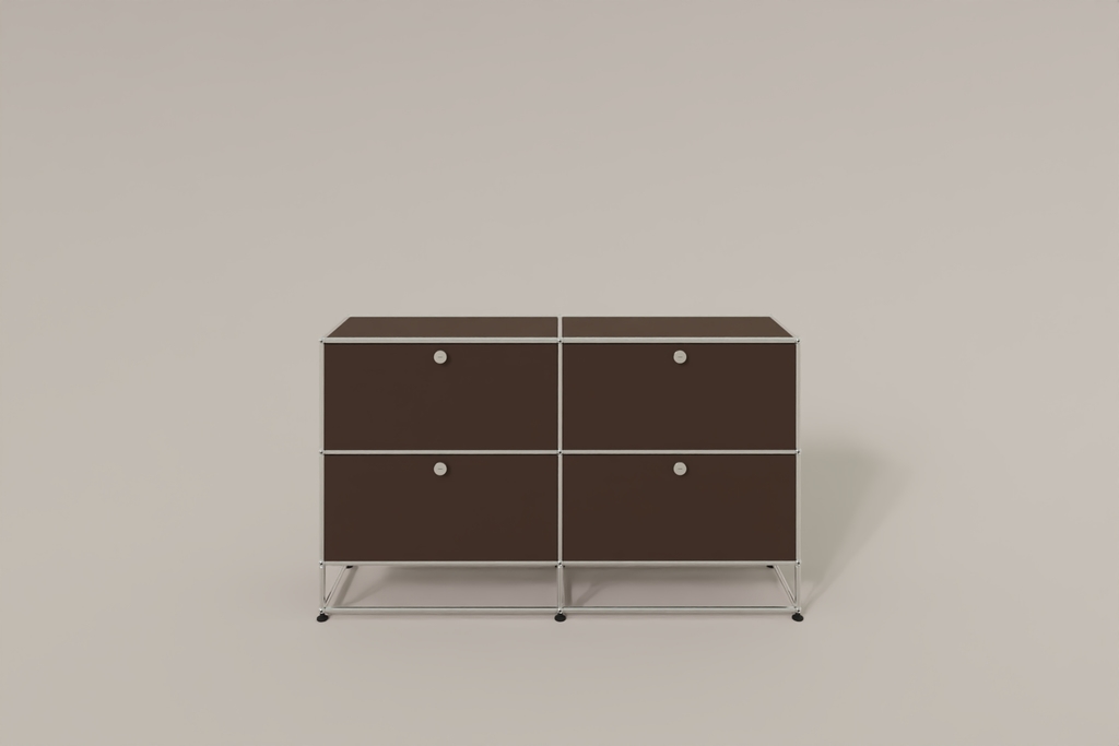 USM Haller Sideboard, mit 4 Klapptüren und Sockel von Paul Schärer & Fritz Haller Produktbild