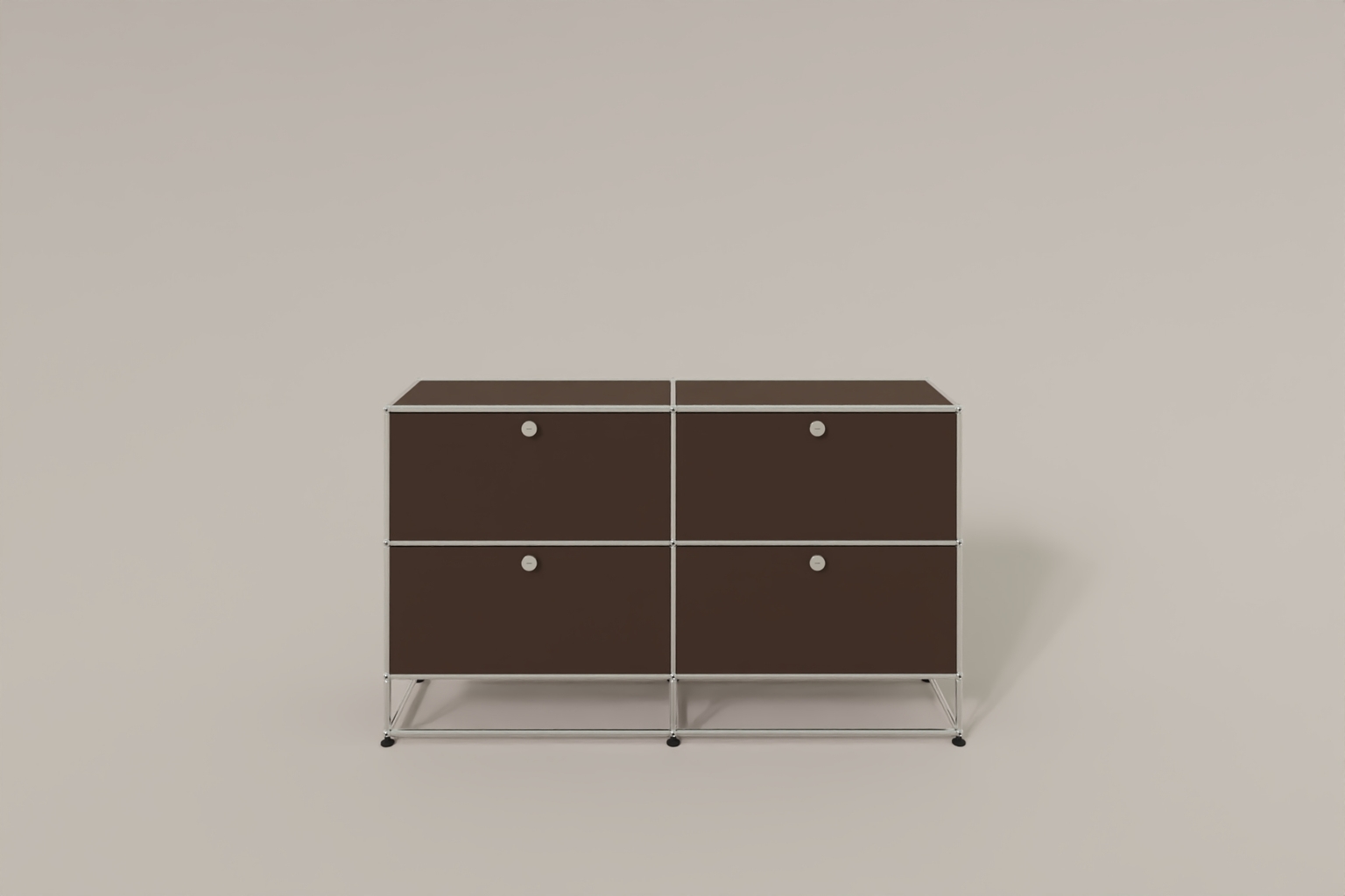 USM Haller Sideboard, mit 4 Klapptüren und Sockel von Paul Schärer & Fritz Haller Produktbild