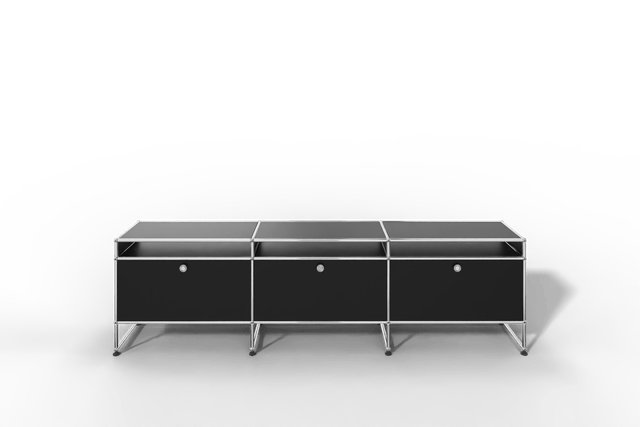 USM Haller TV-Lowboard, von Paul Schärer & Fritz Haller