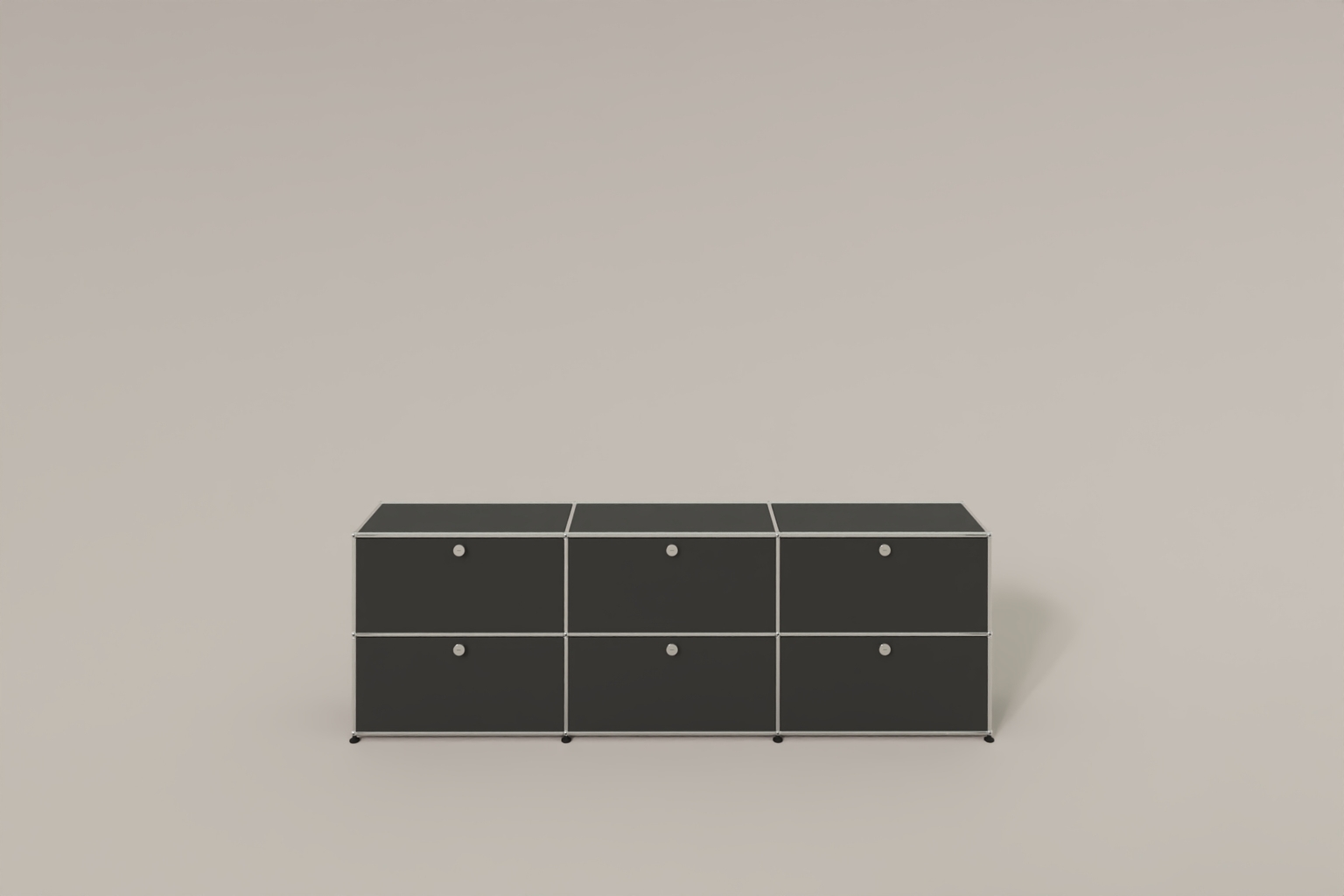 USM Haller Sideboard, mit 6 Klapptüren, von Paul Schärer & Fritz Haller Produktbild
