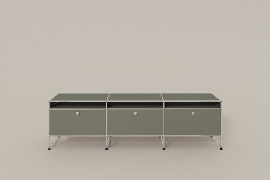 USM Haller TV-Lowboard, von Paul Schärer & Fritz Haller Produktbild