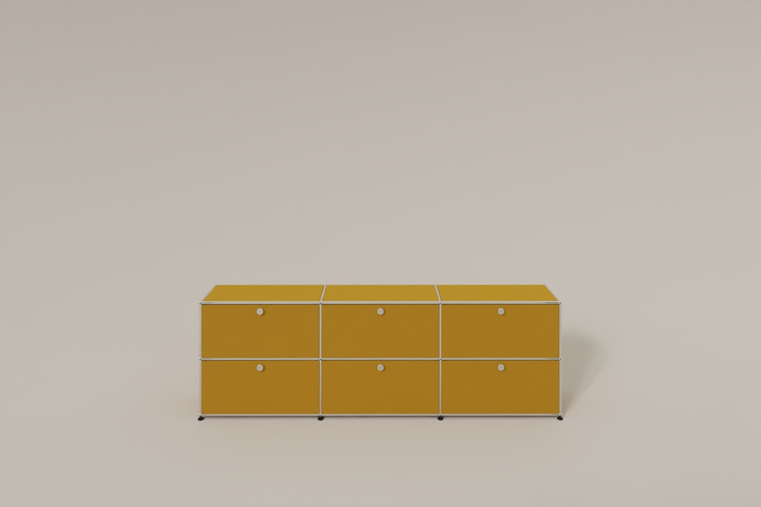 USM Haller Sideboard, mit 6 Klapptüren, von Paul Schärer & Fritz Haller Produktbild