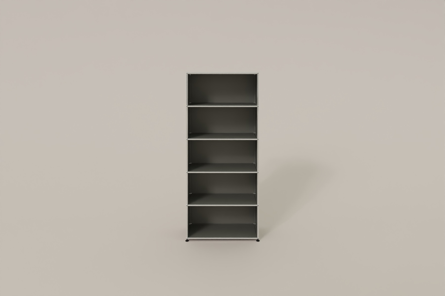 USM Haller Regal hoch mit Rückwand Produktbild