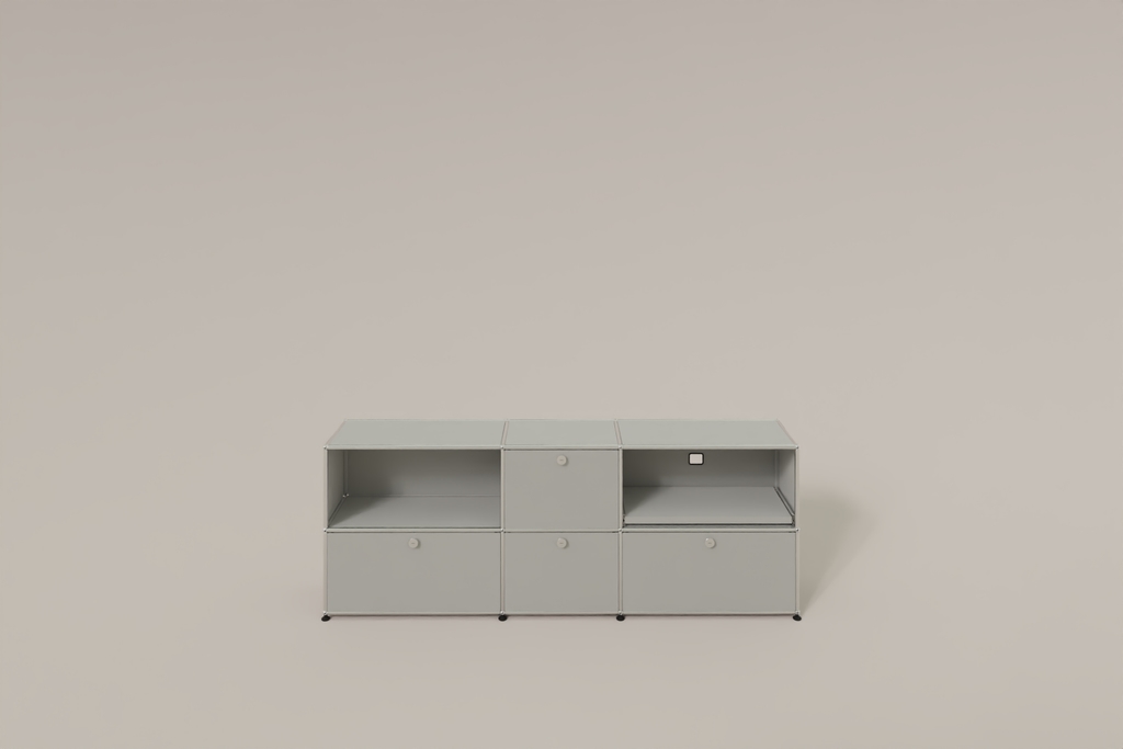 USM Haller Sideboard, 4 Klapptüren, 1 Ausziehtablar Produktbild