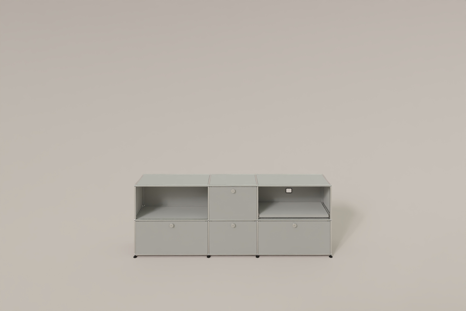 USM Haller Sideboard, 4 Klapptüren, 1 Ausziehtablar Produktbild