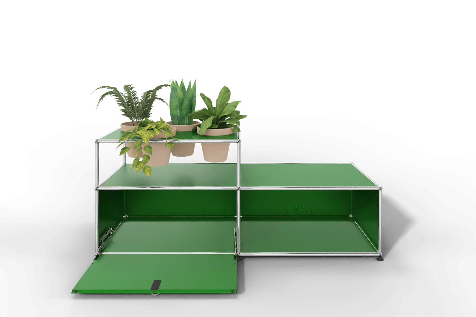 USM Haller Lowboard mit Pflanzeneinlage Produktbild