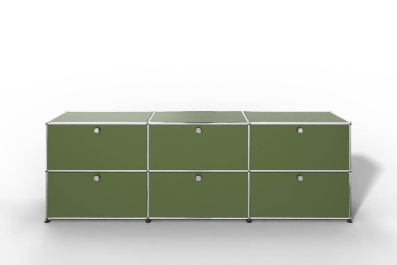 USM Haller Sideboard, mit 6 Klapptüren, von Paul Schärer & Fritz Haller Produktbild