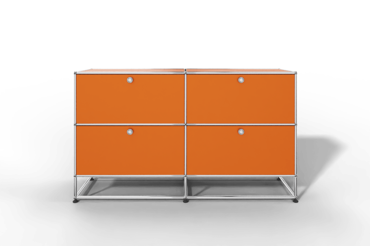 USM Haller Sideboard, mit 4 Klapptüren und Sockel von Paul Schärer & Fritz Haller Produktbild