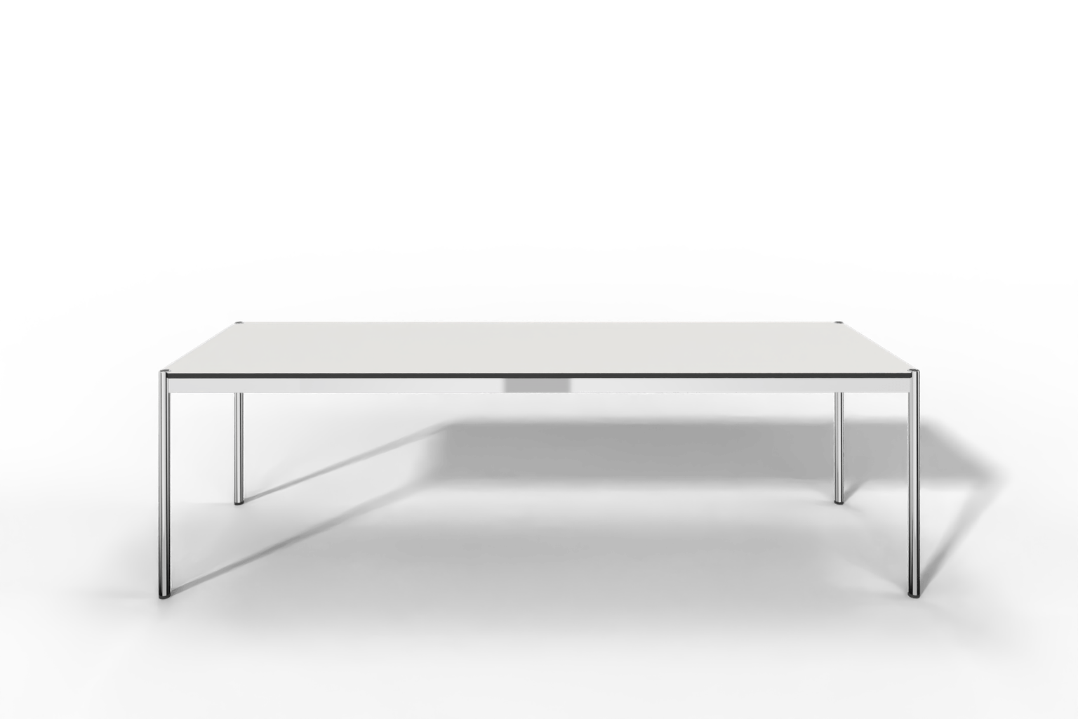 USM Haller Tisch, Tiefe 750 mm, in Fenix, aus 3 Farben wählbar, Tischlänge wählbar Produktbild
