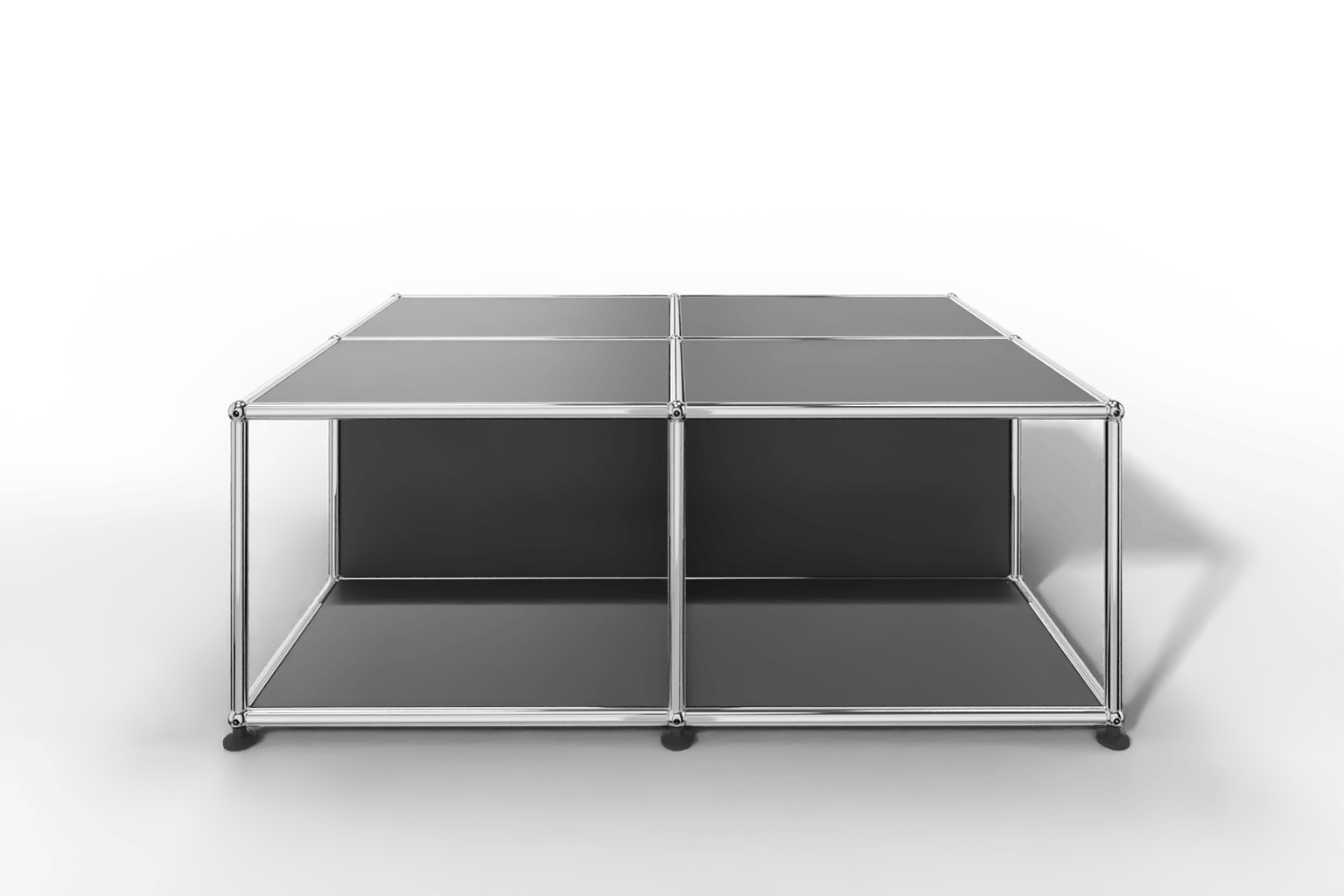 USM Haller Couchtisch mit 4 Fächern, in 14 Farben lieferbar Produktbild