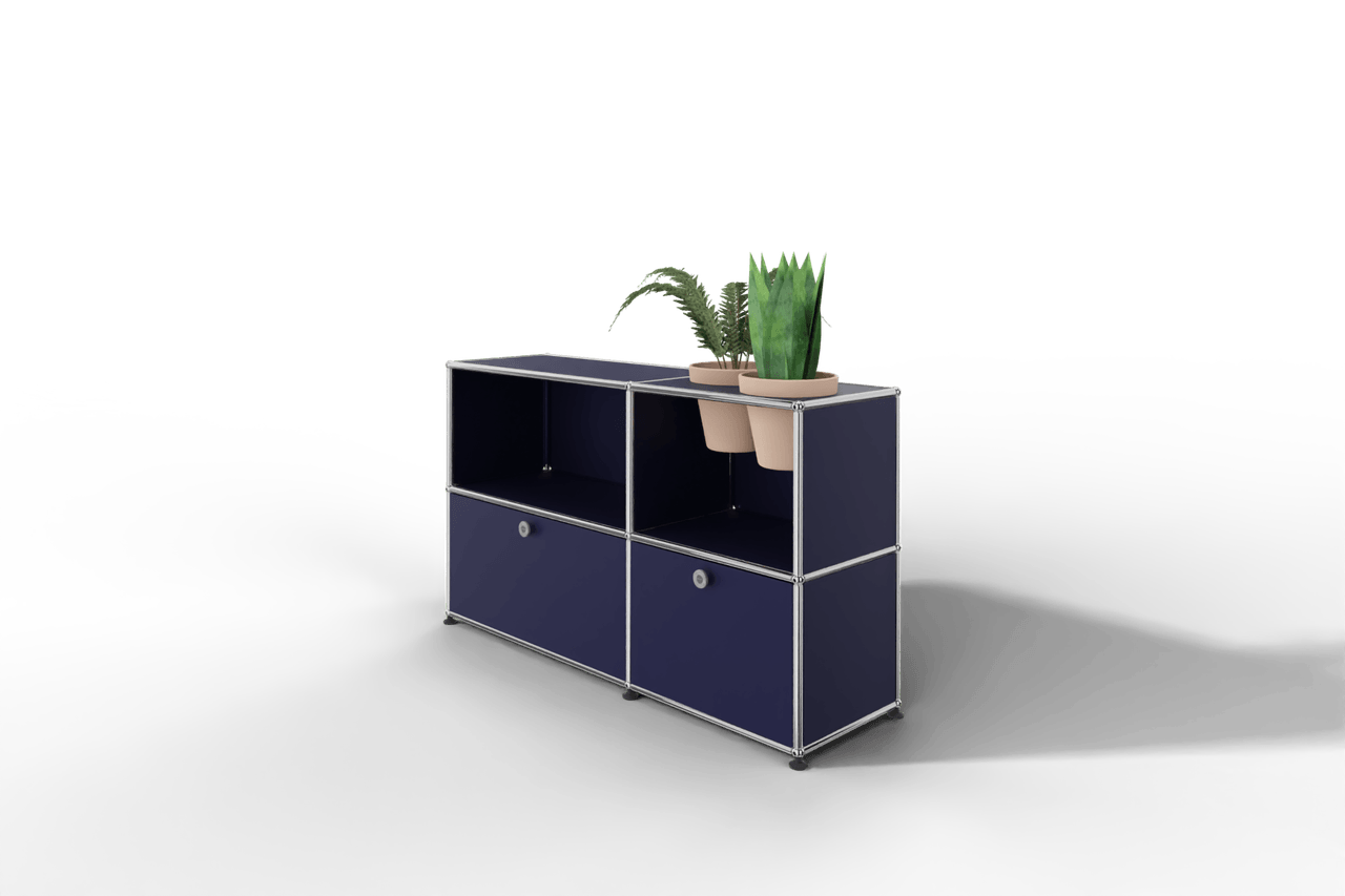 USM Haller Sideboard mit Klapptüren und Pflanzeneinsatz Produktbild