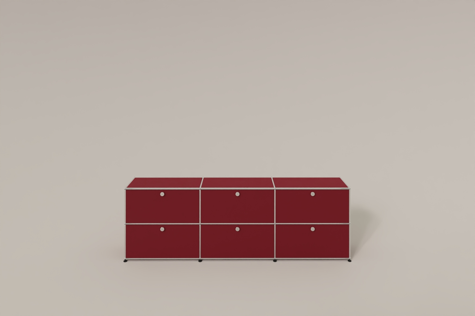 USM Haller Sideboard, mit 6 Klapptüren, von Paul Schärer & Fritz Haller Produktbild